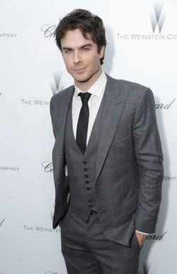 Ian Somerhalder au Weinstein Company Academy Award Party