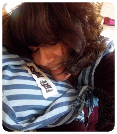 Câlins gratuits! Coussin boy friend-dodo