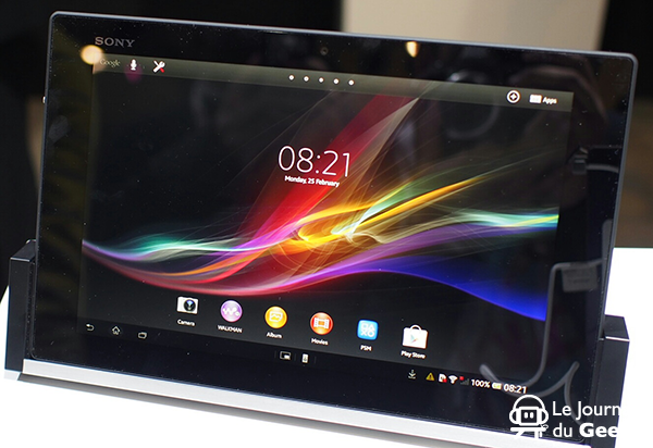 MWC : la Sony Xperia Tablet Z disponible en Europe xperiatabletz