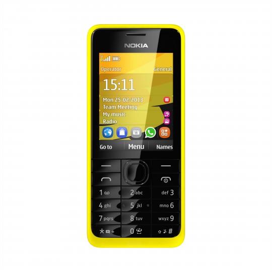 MWC : Nokia 301 Nokia 301