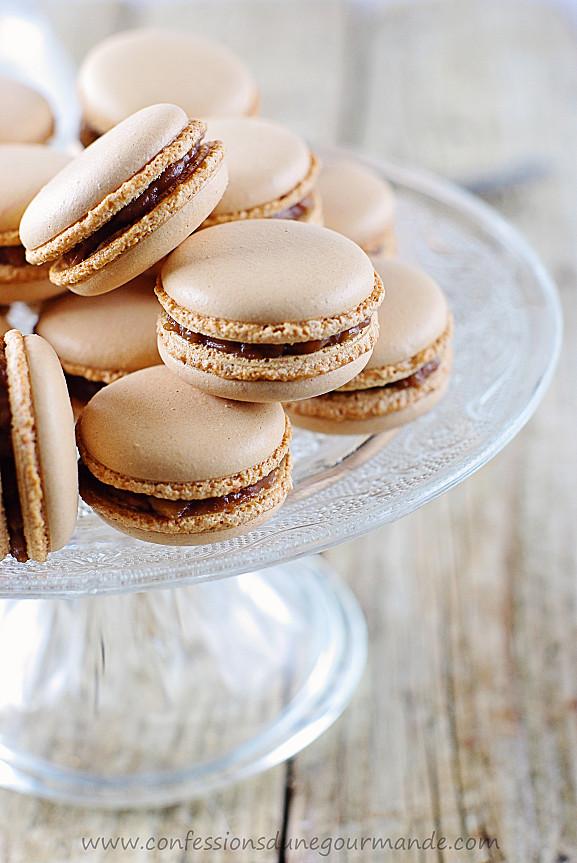 Macarons aux snickers 1