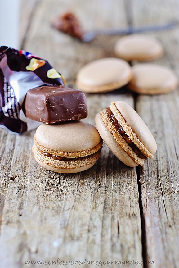 Macarons aux snickers 2