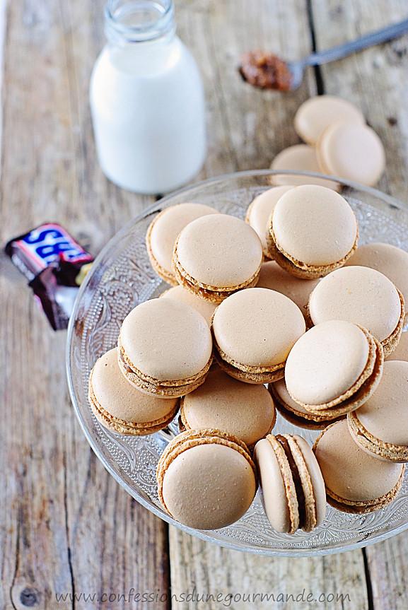 Macarons aux snickers 4