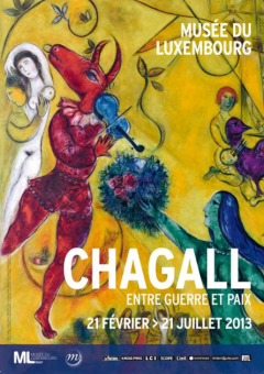 Exposition : Chagall entre guerre et paix