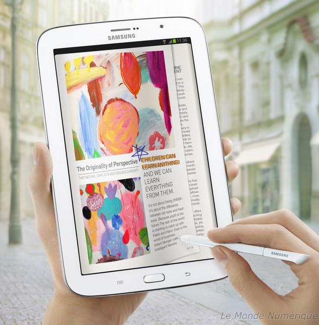 MWC 2013 : Samsung lance le Galaxy Note 8.0 MWC 2013 : Samsung lance le Galaxy Note 8.0