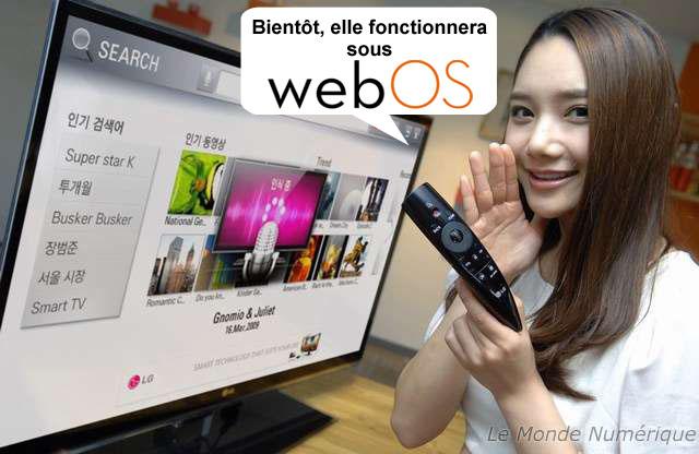 LG se paie WebOS pour ses TV connectées