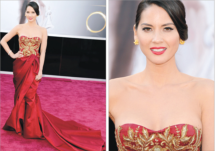Le tapis rouge des Oscars 2013