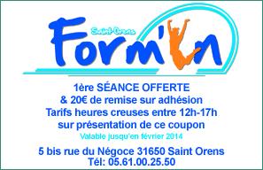 Séance offerte & 20€ de remise chez FORM'IN!