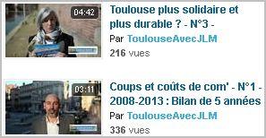 TOULOUSE: sondage et autres manifestation d’intérêts Vidéo Bilan 2
