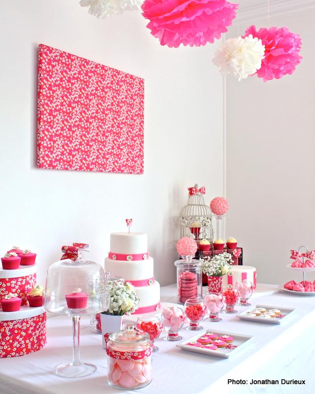Sweet table et fleurs de cerisiers…