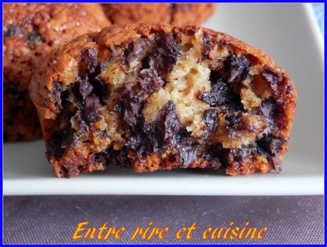 Muffins sans oeufs au chocolat Hebergeur d'image