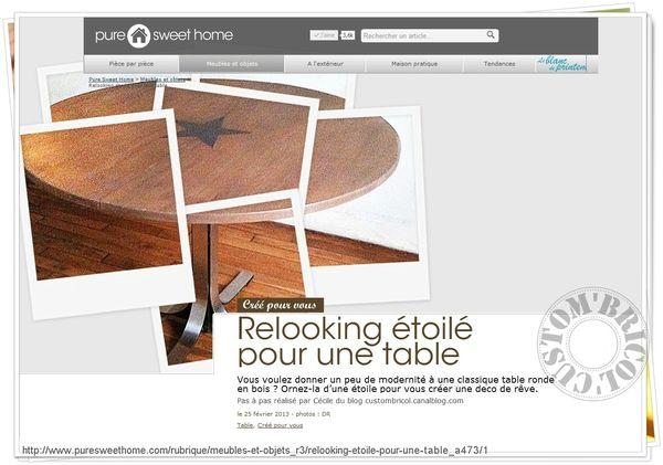 A taaaable! Article PSH du 25-02-2013