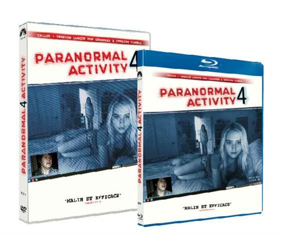Paranormal Activy 4 en DVD et BR le 6 Mars (Inclus la version longue non censurée et des bonus exclusifs ) Paranormal Activy 4 en DVD et BR le 6 Mars (Inclus la version longue non censurée et des bonus exclusifs )