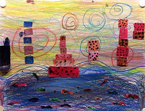 QUAND LES ENFANTS S'EMPARENT DE L'ART Villes imaginaires