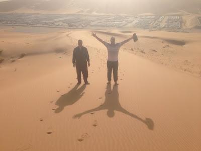 La montée de la dune