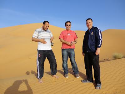 La montée de la dune