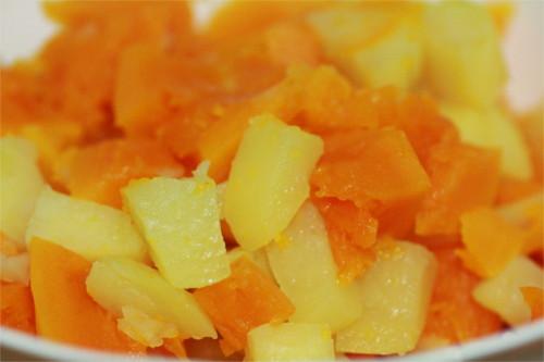 Brandatier de potimaron {Recette The Zone} patate potimaron