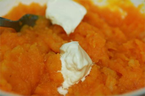 Brandatier de potimaron {Recette The Zone} purée potimaron et pomme de terre