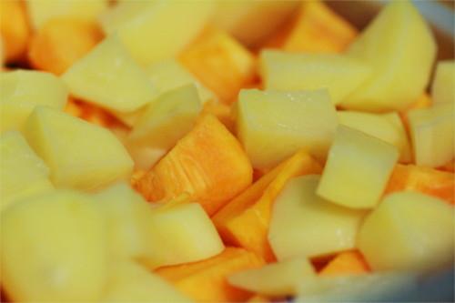 Brandatier de potimaron {Recette The Zone} patate potimaron