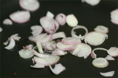 Brandatier de potimaron {Recette The Zone} échalotes