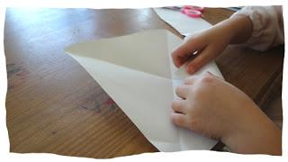La cocotte en papier de ma fille de 5 ans