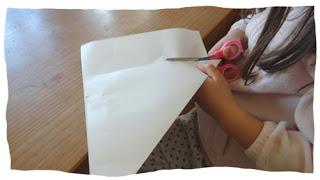 La cocotte en papier de ma fille de 5 ans