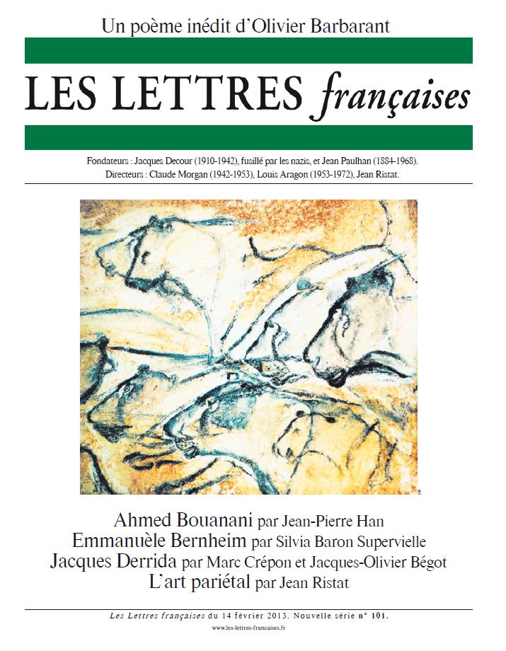 revue culturelle et littéraire les lettres françaisess