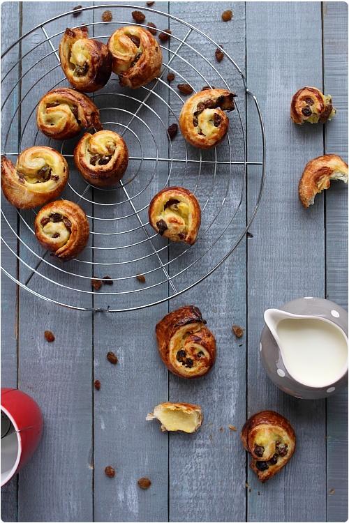 Pains aux raisins Pains aux raisins