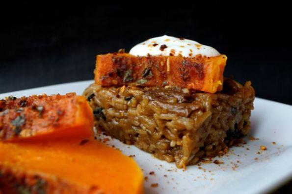 Risotto à la courge rôtie et cèpes Risotto à la courge rôtie et cèpes - 3