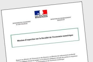 Rapport sur la fiscalité numérique (Copie d'écran Ecrans.fr/Libération) Le projet de fiscalité numérique, symbole du dirigisme français