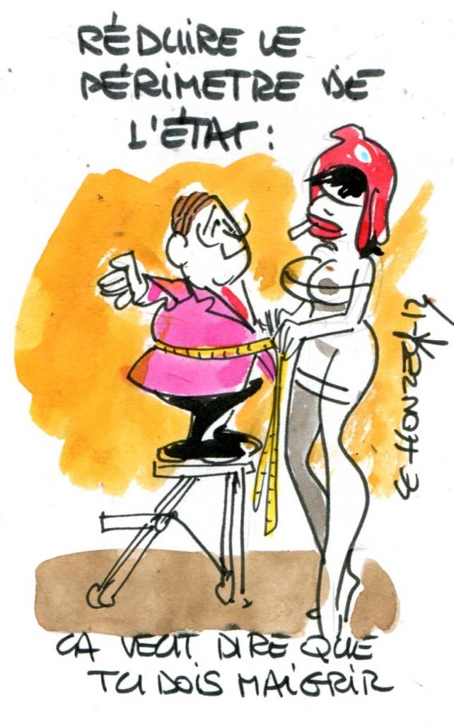 imgscan contrepoints 2013588 réduction dépenses publiques Pas de réduction du déficit sans réduction du périmètre de l'État