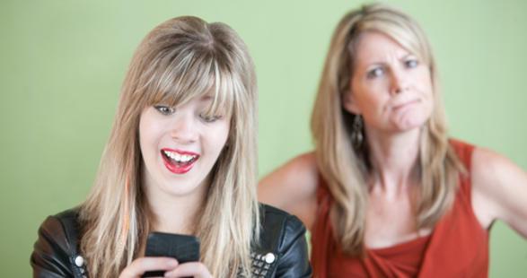 Conflit générationnel sur le mobile Conflit générationnel sur le mobile