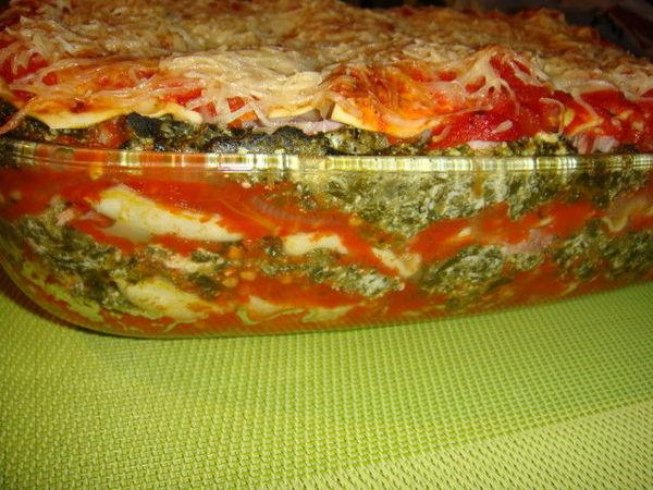 LASAGNE AUX EPINARDS ET RICOTTA DSC02001