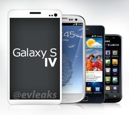 Samsung Galaxy S4 : deux nouvelles images confirment son écran plus grand Maquette Galaxy S4 2