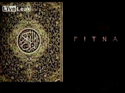 Scandale: “Fitna”, le film anti-islam