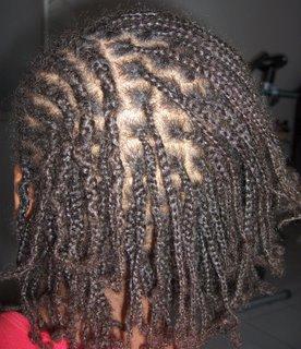 Le retour des nattes/tresses