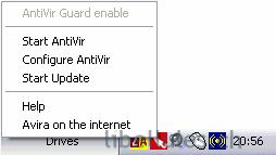 Antivir8 : quand AVGuard est impossible à activer...