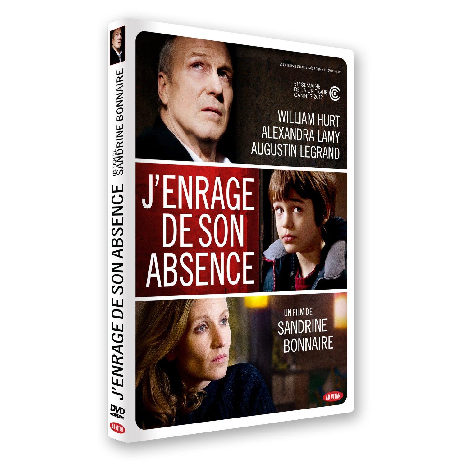 « J’enrage de son absence » maintenant en DVD cover j'enrage de son absence