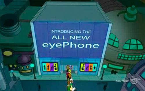 L’iPhone aurait pu s’appeler Telepod, Tripod ou même iPad 500x_futurama-eyephone