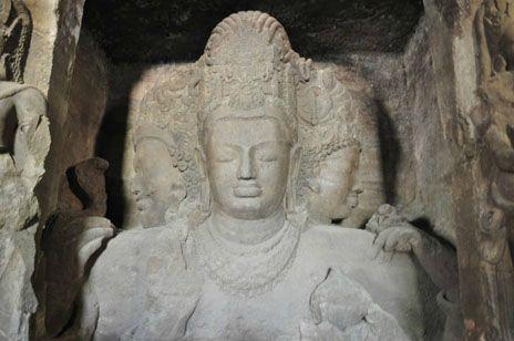 la vision totale shiva-elephanta-4-visages