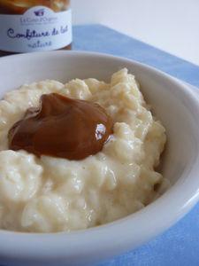 Riz au lait à la confiture de lait P1050802