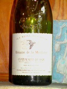 Des vins de Châteauneuf du Pape Les Modorées et plus 006