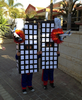Israël : Deux enfants déguisés en twin towers