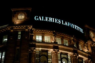Une soirée glamour aux Galeries Lafayette