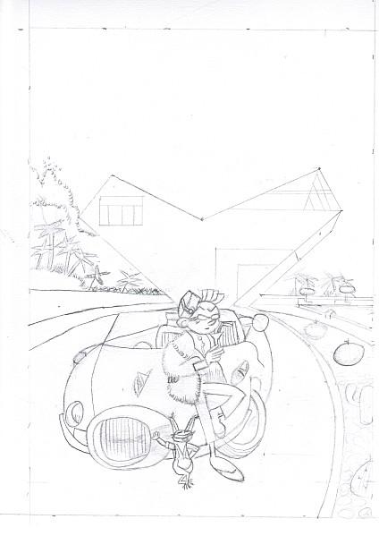 Spirou et Fantasio T 53 : crayonné Nume-riser.jpeg