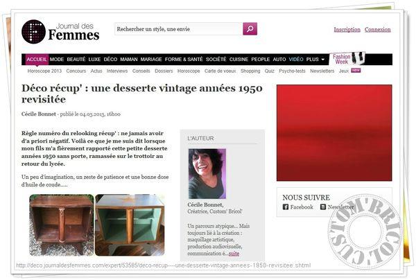 Etapes vintage Chronique JDF du 04-03-13