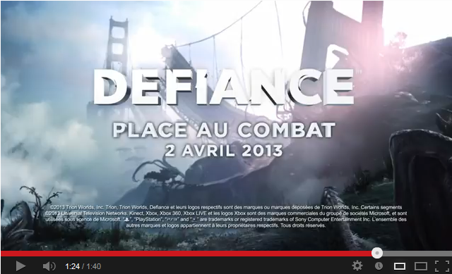 Défiance : Une nouvelle vidéo détaillant les armes Défiance : Une nouvelle vidéo détaillant les armes