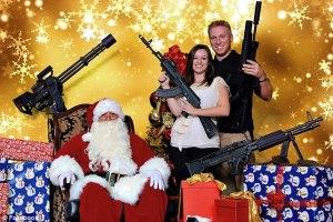 Père Noël armé