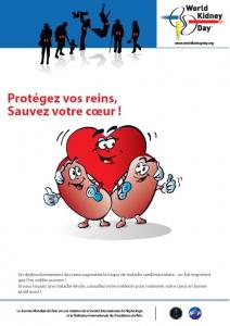 Journée mondiale du REIN: Prévenir l'insuffisance rénale, faciliter la greffe – World Kidney Day