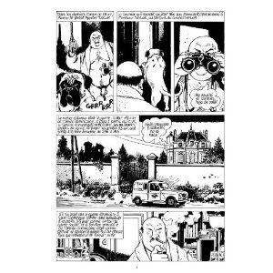 Le petit bleu de la côte ouest, BD d'après J-P Manchette, illustrée par Tardi bleuplanche